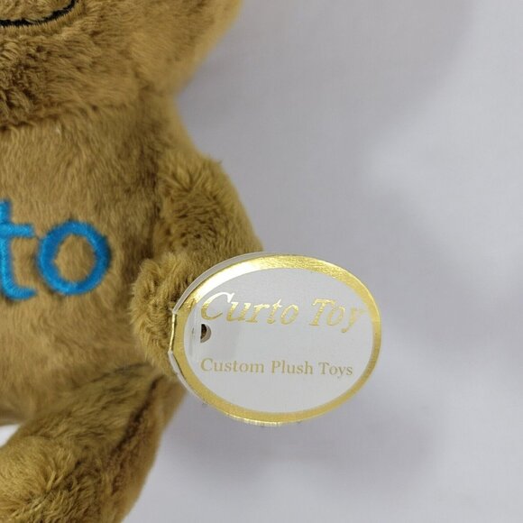 Datto GROOT Plush Stuffed Animal tree Brown Curto Toy with tags attached 10" - Picture 2 of 6